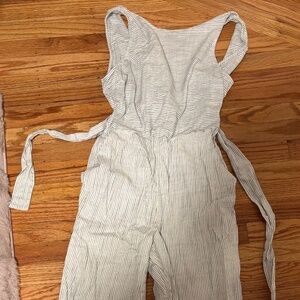 marine layer Eloise Belted Jumpsuit
